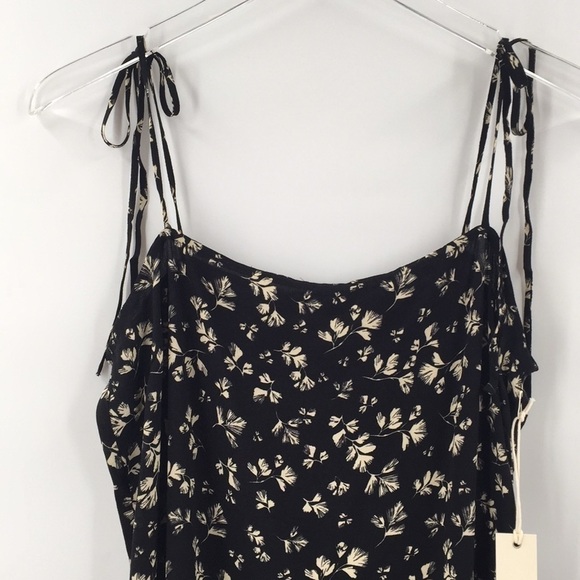 NWT Capulet Lucia Mini Slip Dress Shoulder ties Floral - Picture 4 of 12